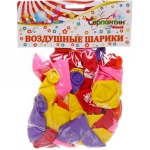 Воздушные шары 25 шт, 10»/25см «Красотка», (микс)