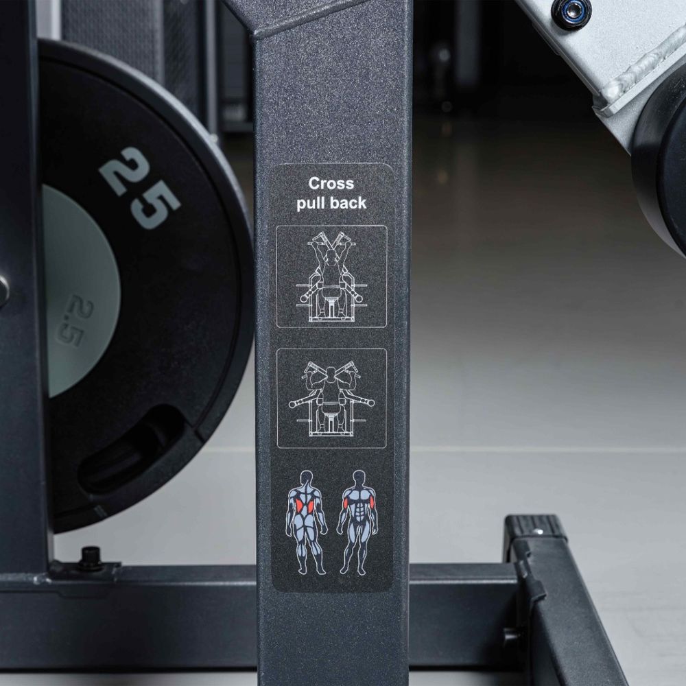 D610 Тяга сверху через стороны
