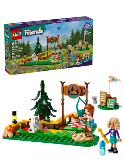 Конструктор Лего Френдс Лагерь приключений: стрельба из лука | LEGO Friends Adventure - 42622, 157 деталей (6+)