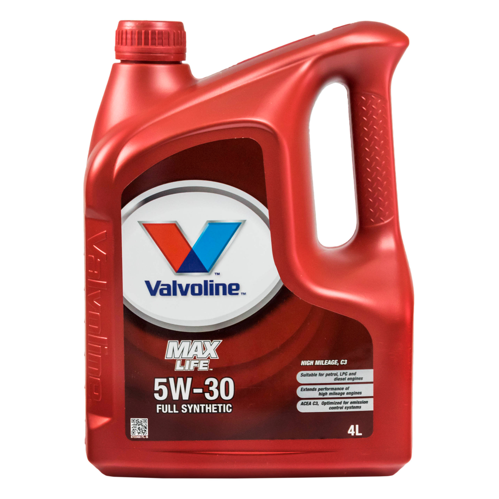 Valvoline Maxlife C3 5W-30 4л Масло моторное синтетическое