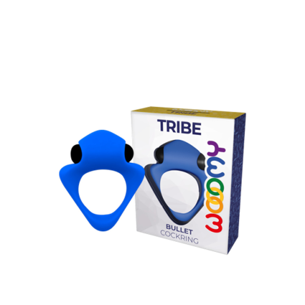 Эрекционное кольцо Tribe с вибрацией от WOOOMY