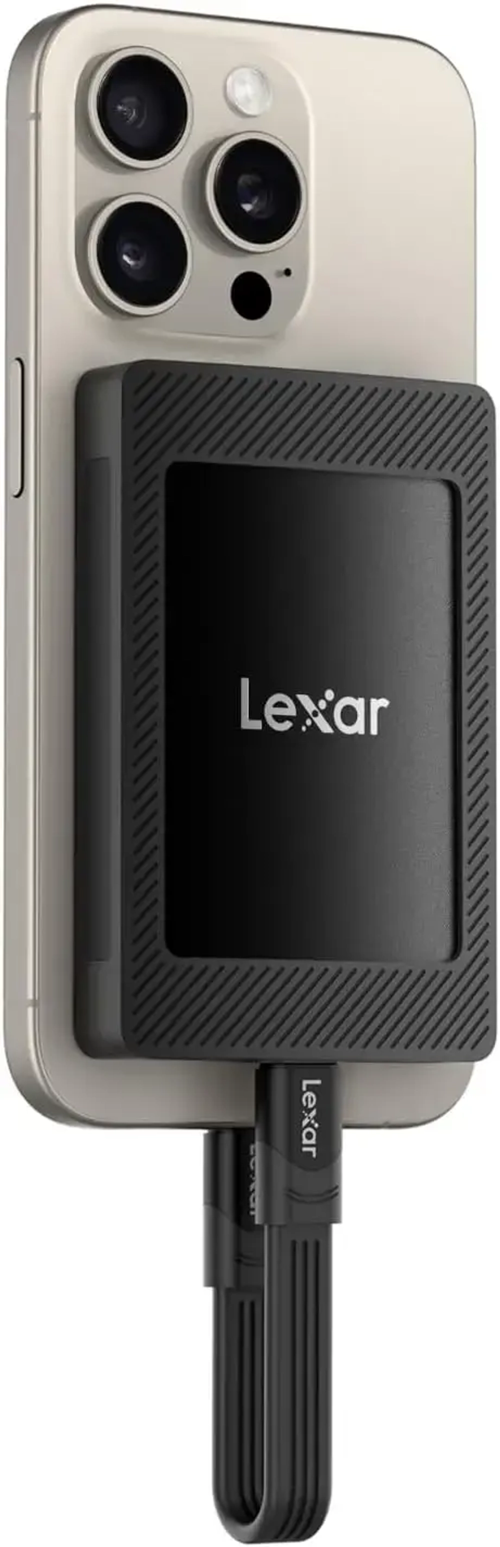 Внешний накопитель Lexar SL500 Portable SSD Magnetic Set 1TB, USB 3.2 Gen 2x2, R/W 2000/1800 МБ/с