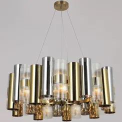 Подвесная люстра  IL0525-6P-79 BRASS ILLUMICO