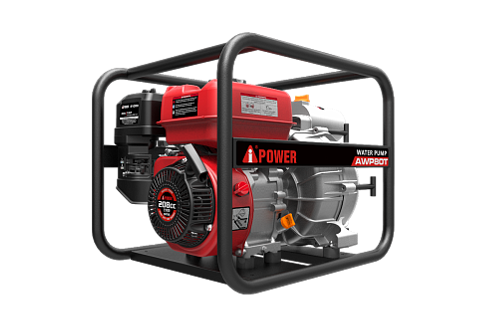 Мотопомпа A-iPower бензиновая для гряной воды AWP80T