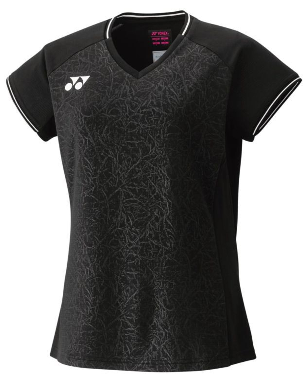 Женская теннисная футболка Yonex T-Shirt Crew Neck - black