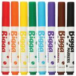 Фломастеры утолщенные 12 ЦВЕТОВ CENTROPEN "Bigga Markers", смываемые, вентилируемый колпачок, 7650/8KK, 7 7650 1201