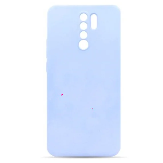 Силиконовый чехол Monarch Premium для Redmi 9 (Голубой)