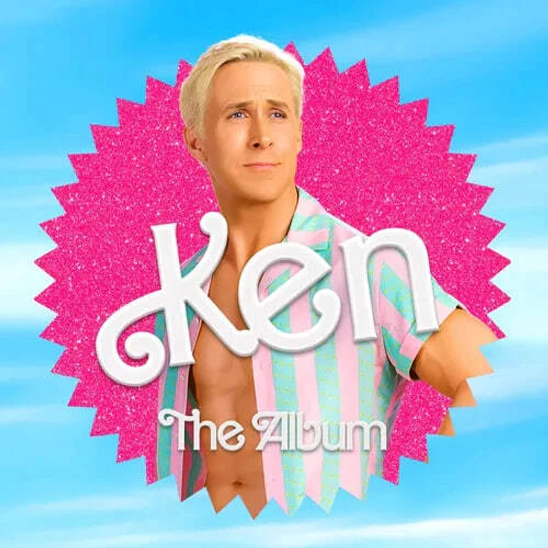 OST Barbie The Album (Ken Cover) (Blue & Pink Splatter) (Винил)