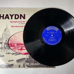 Винтажная виниловая пластинка LP Haydn Гайдн, Paris Symphonie Nr. 104 In D-dur London, Symphonie Nr. 101 In D-dur Die Uhr (Германия 1967)