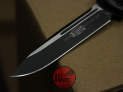 Нож Microtech UTX-85 A+++ Standard S/E - черная рукоять, стандартный черный клинок