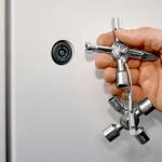 Ключ для шкафов TwinKey® 92 мм Knipex 00 11 01
