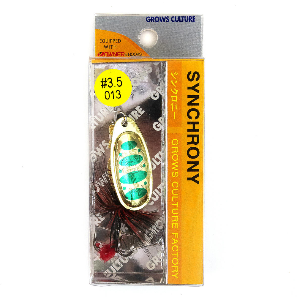Блесна вращающаяся (реплика Synchrony) 3.5"