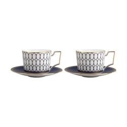 Wedgwood Набор из 2 чайных чашек Renaissance Gold 250 мл с блюдцами EAN 701587433334