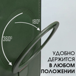 Business style чехол из кожи для SAMSUNG GALAXY S22 (не ULTRA/ FE/ PLUS!) с кольцом-подставкой и бархатной подкладкой