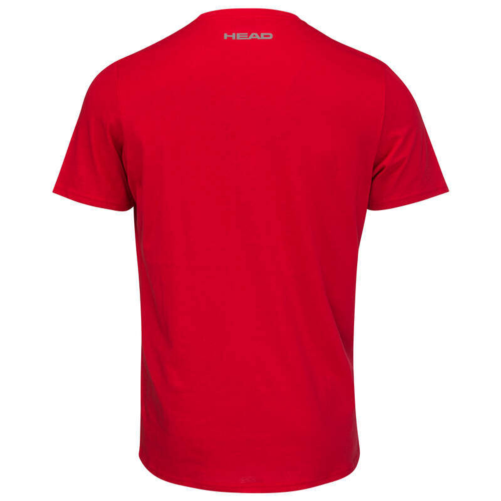 Футболка для мальчика теннисная Head Club Basic T-Shirt - red