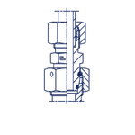 Соединение PNF DS14 42х2 B4 (в сборе)