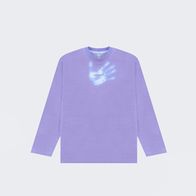 Лонгслив UNIFORM Thermo Minilogo, фиолетов-голубой/белый