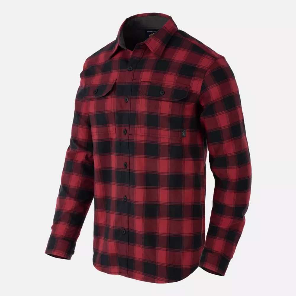 Рубашка Greyman NS Helikon (Coral Crimson Checkered)