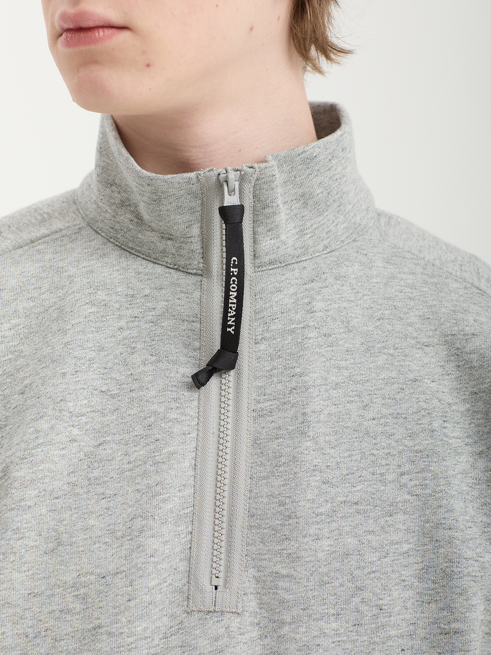 Мужская Толстовка (Half-zip) Diagonal Raised Fleece Lens