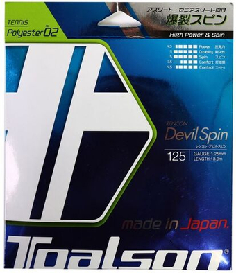 Струны теннисные Toalson Rencon Devil Spin (13 m) - red