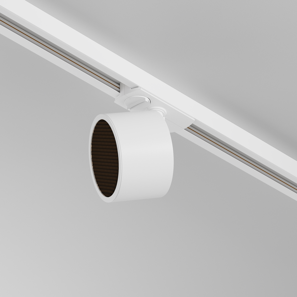 Трековый светильник Maytoni UNITY Glare TR225-1-GX53-W