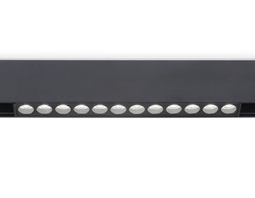 Светильник светодиодный трековый 12W 4200K 24° GL4024 BK чёрный Magnetic Standard 48V Ambrella