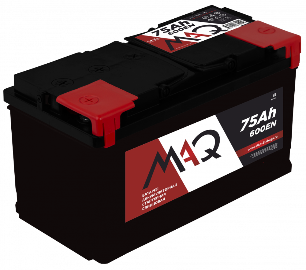 Аккумулятор 6СТ-75 А.ч., п.п., L+(1), VL MAQ