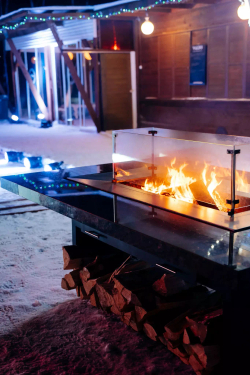 Дровяной гриль-стол Elbrus Grill Монблан PRO 1460 (столешница 2100x1400 мм)