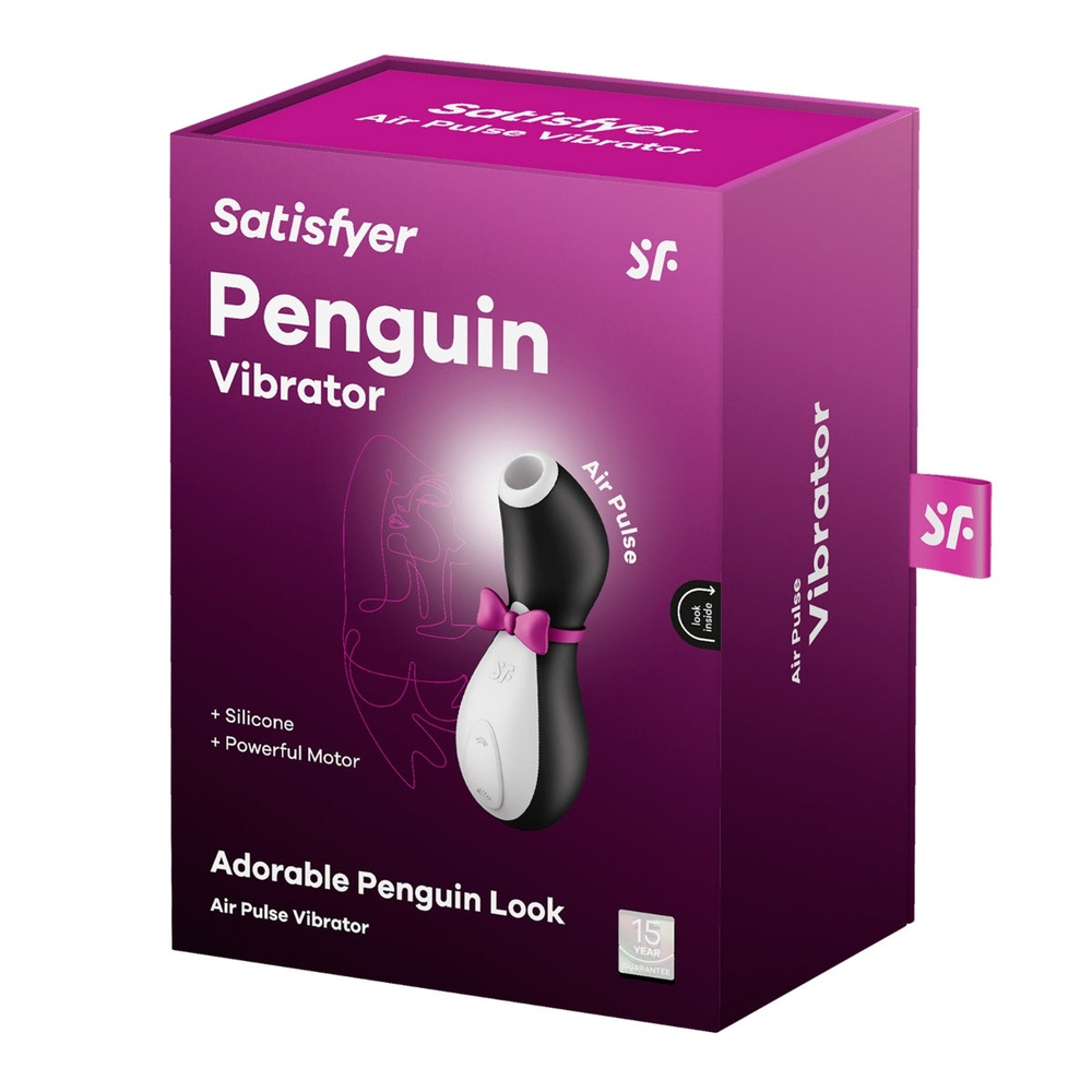 Satisfyer НА ПОДАРКИ PRO PENGUIN NG Вакуумно-волновой бесконтактный стимулятор клитора