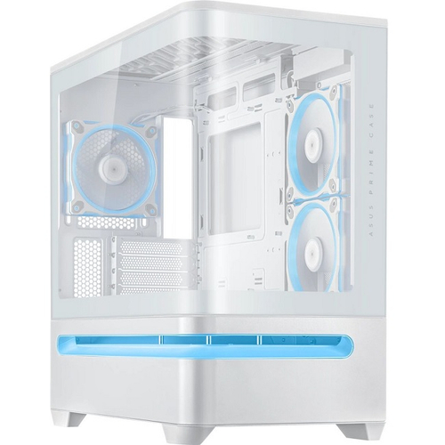 Корпус Mini-Tower ASUS PRIME AP202 TG ARGB White, Micro-ATX (90DC00P3-B19000)