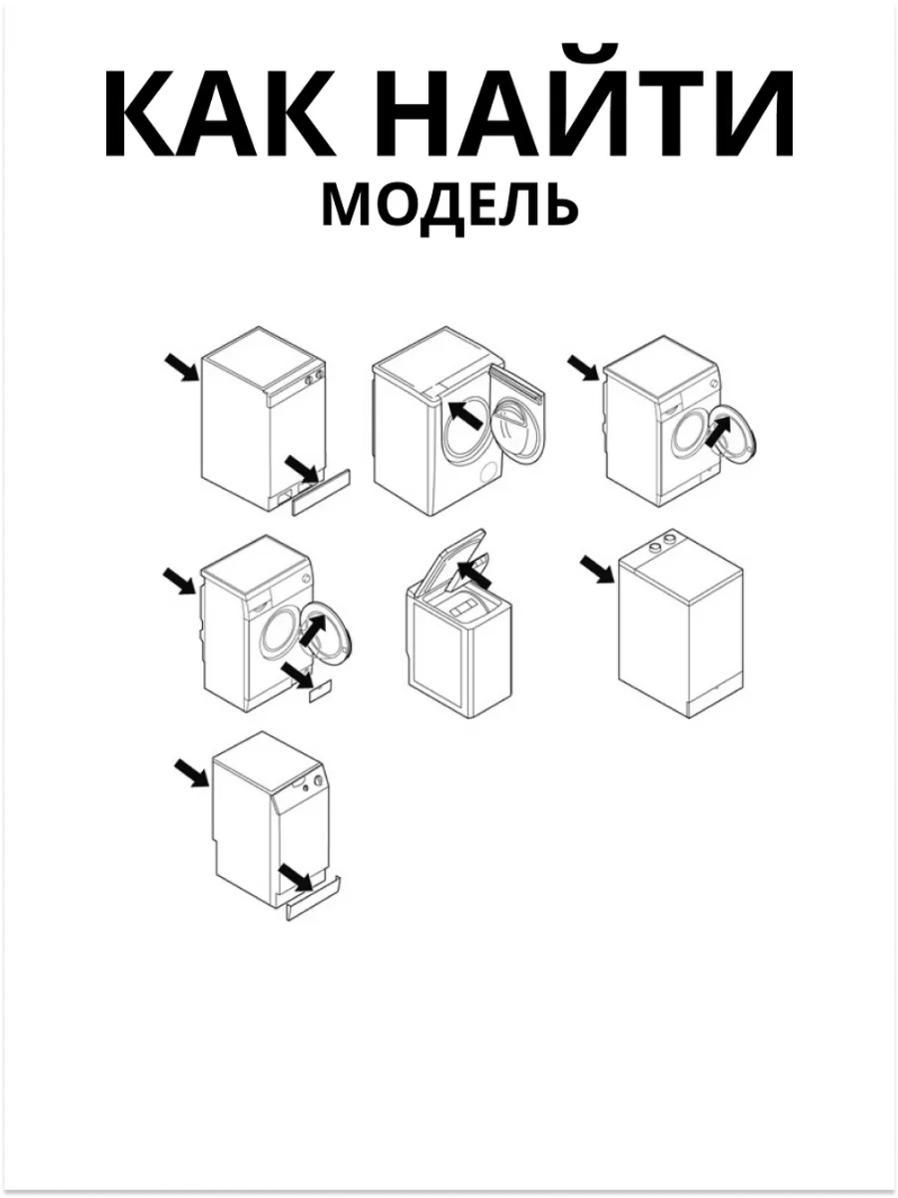 Гофрированный сливной патрубок от бака к насосу гофра длинный 7 колец черная резина для стиральных машин Атлант ATLANT 775252200801 (МКАУ.752522.008-01, МКАУ752522008, MKAY.752522.008, 775252200800, серия 50У101, 50У102, 50У82, 50У87, 60У106, 60У107)