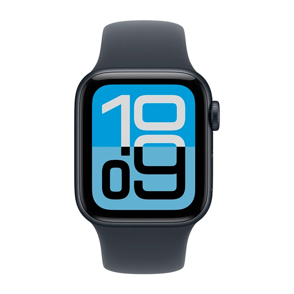 Умные часы Apple Watch SE 3 (2025) GPS, 40mm, Midnight Aluminium Case with Midnight Sport Band, S/M