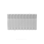 Радиатор алюминиевый Delta Plus 350 12 секций Qну=1236 Вт RAL 9016 (белый) Ogint