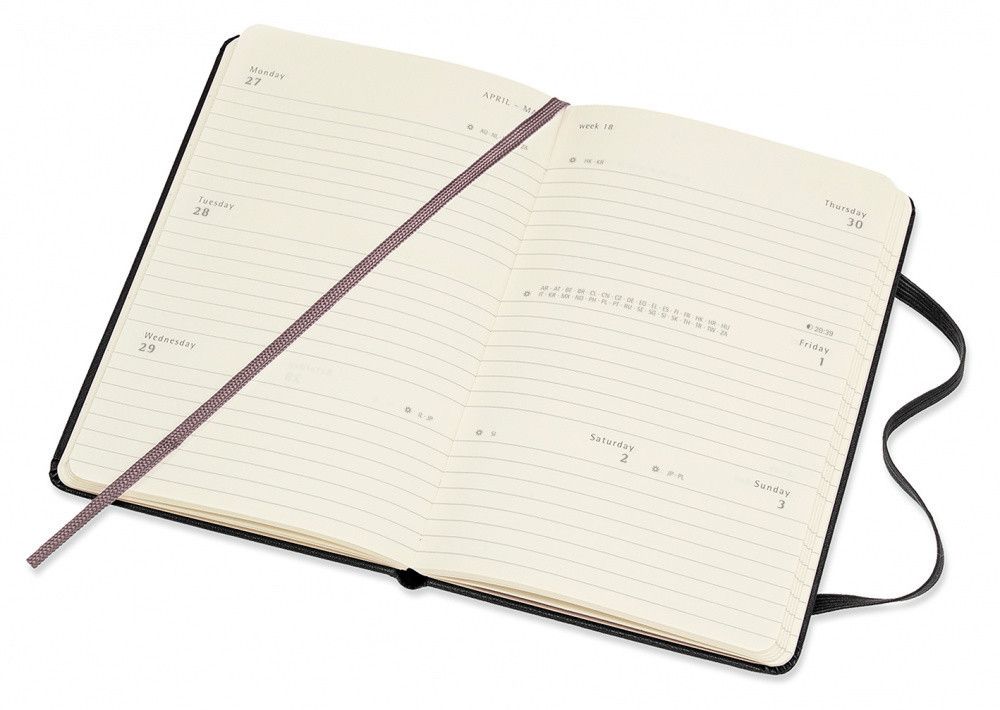Еженедельник Moleskine Classic Weekly (DHB12WH2)