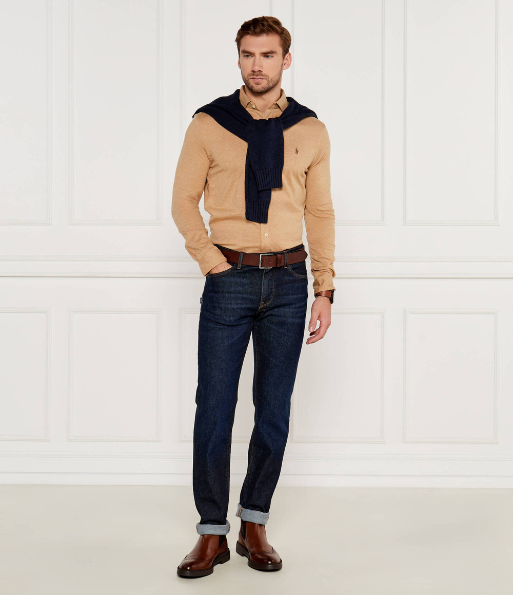 Рубашка POLO RALPH LAUREN - песочный(710899386)