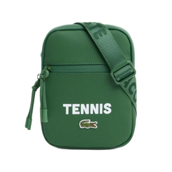 Сумка на плечо Lacoste Small Flat Petit Piqu_ Satchel - green