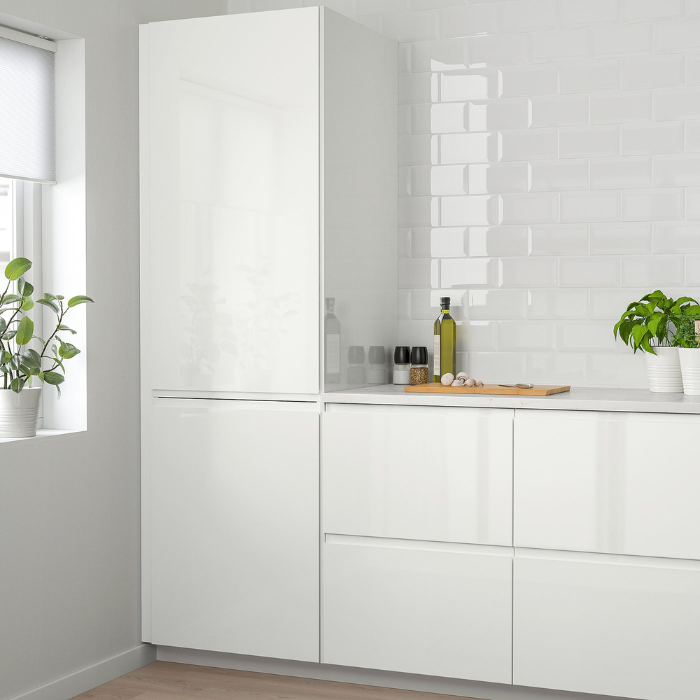 IKEA VOXTORP  (ИКЕА ВОКСТОРП)  -  Дверца - глянцевая белая 40x40 см