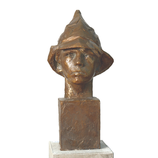 Динес Ю. С. Орлёнок. Бронза, литьё. Москва, СССР, 1957