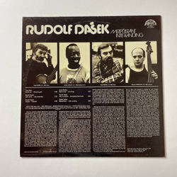 Винтажная виниловая пластинка LP Rudolf Dasek Mezipristani / Inter Landing (Чехословакия 1985)
