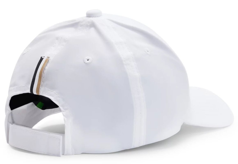 Кепка теннисная BOSS x Matteo Berrettini Cap With Signature Stripe - white