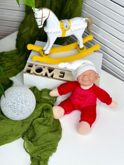 Кукла для девочки мягконабивная 23см Каритас (304U7)