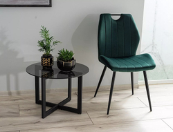Стул SIGNAL ARCO Velvet Bluvel 78 зеленый/черный