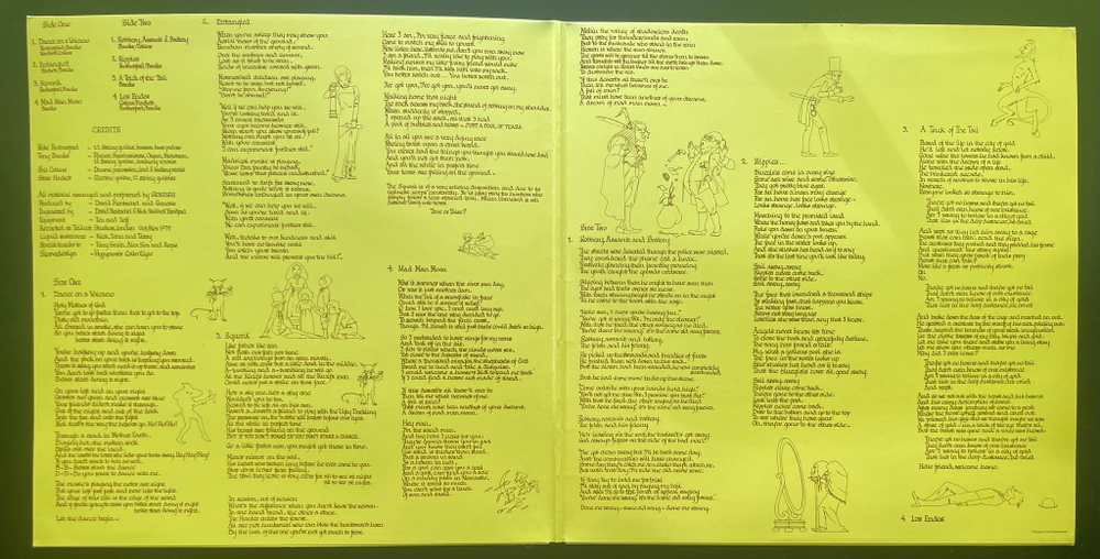 Genesis ‎– A Trick Of The Tail (Голландия 1976г.)