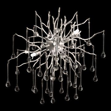 Бра 3*G9 10376W серебро Drops LOFT IT