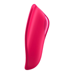 Малиновый унисекс вибратор на палец Satisfyer High Fly