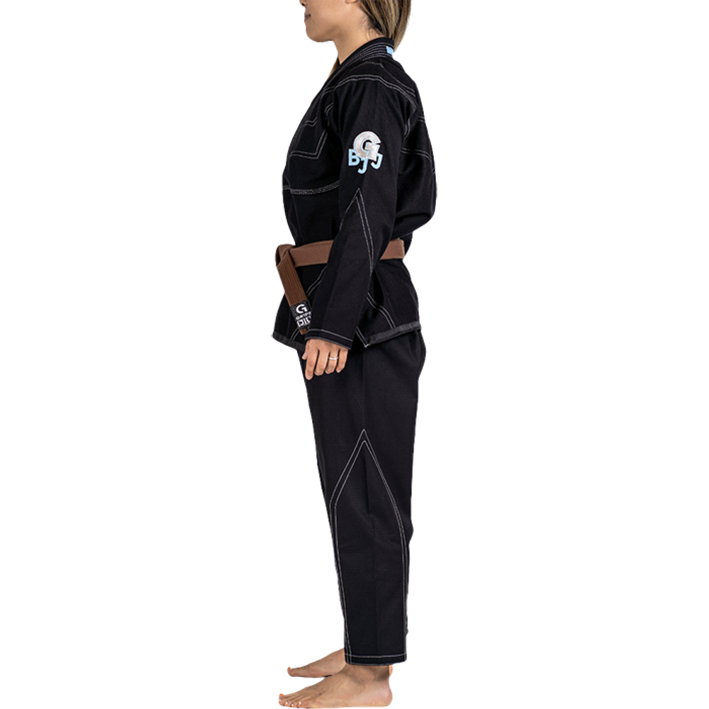 Женское ги для BJJ Grips Leo Cor Black