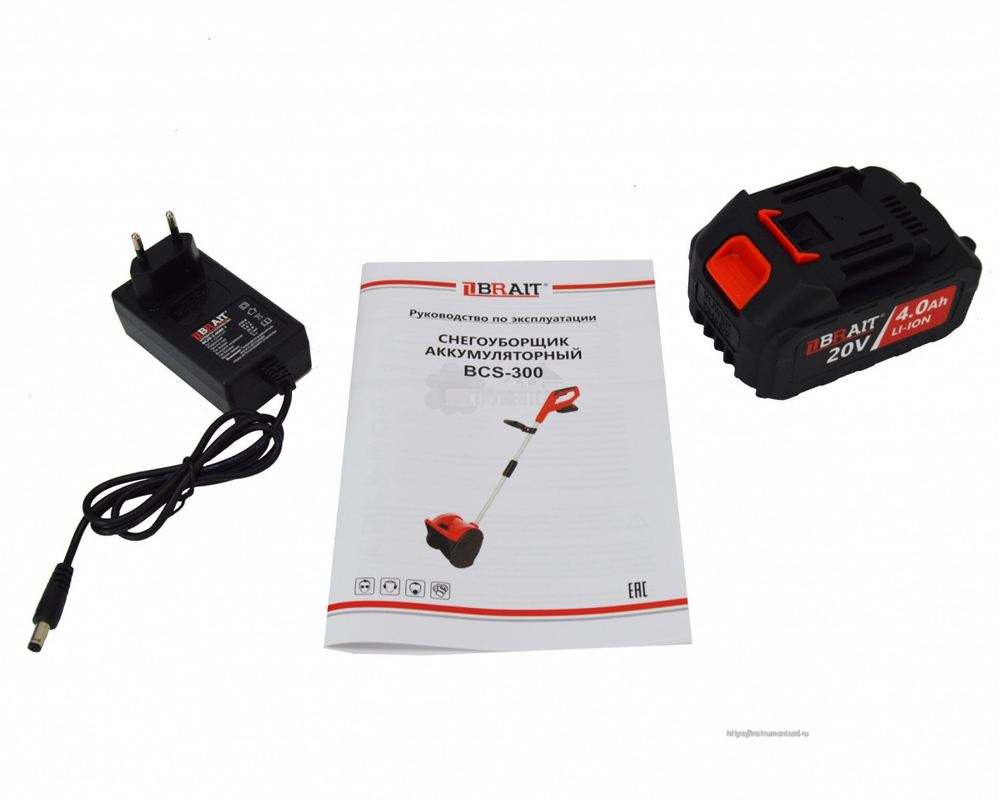 Снегоуборщик аккумуляторный Brait BCS-300