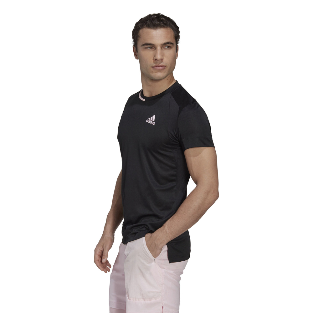 Мужское теннисное поло adidas US Series T-Shirt Men - Black