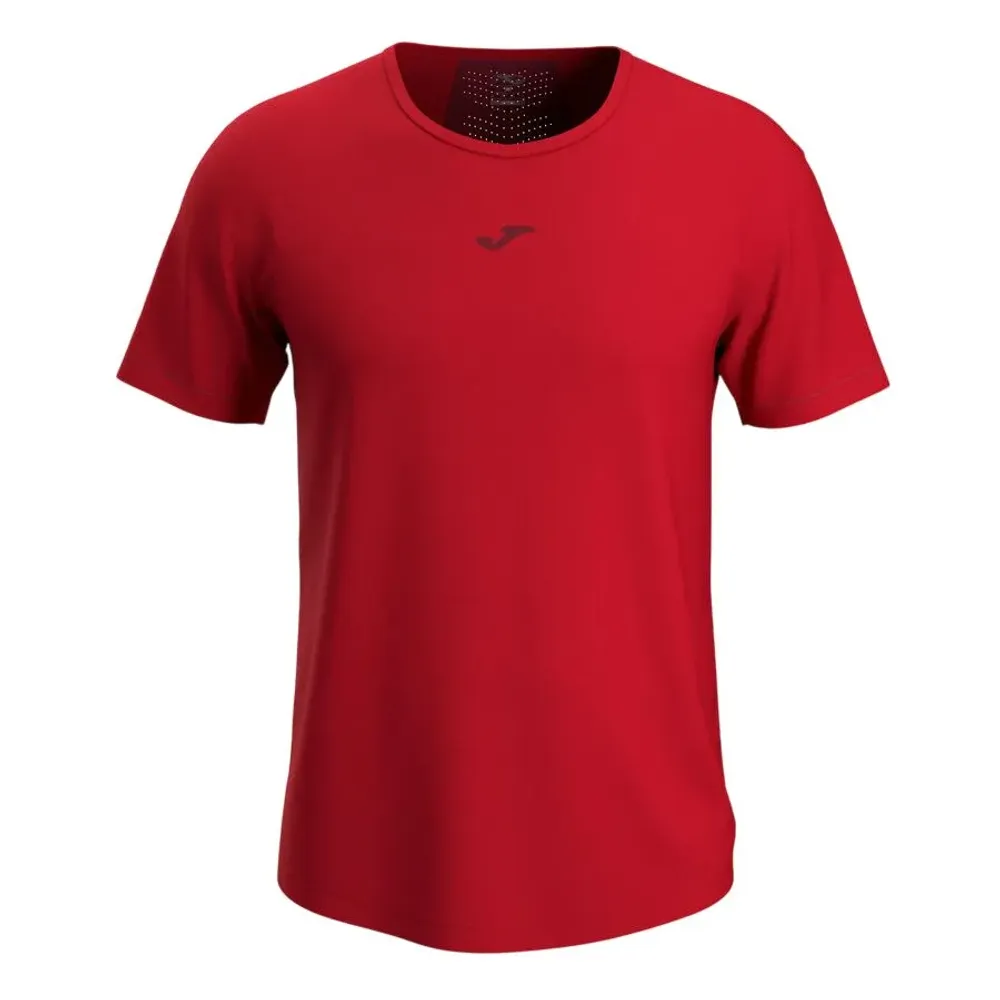 Мужская теннисная футболка Joma Challenge Short Sleeve - red