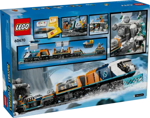 Конструктор LEGO City 60470 Полярный экспресс для исследователей Арктики